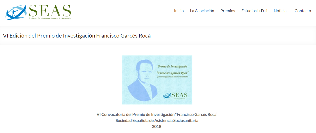 VI Premio de Investigación Francisco Garcés Roca